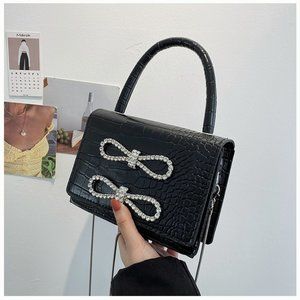 Handbag Bow tie bag cross-body bag Women's bag popular small bag